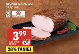 Delikatesy Centrum Szynka nie ze wsi Kabanos oferta