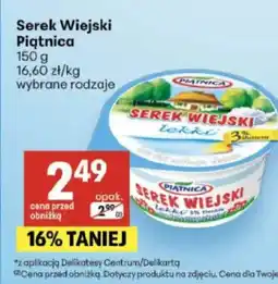 Delikatesy Centrum Serek Wiejski Piątnica oferta