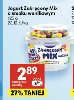 Delikatesy Centrum Jogurt Zakręcony Mix o smaku waniliowym oferta