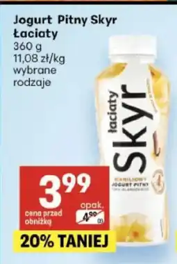 Delikatesy Centrum Jogurt Pitny Skyr Łaciaty oferta