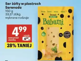 Delikatesy Centrum Ser żółty w plastrach Serenada oferta