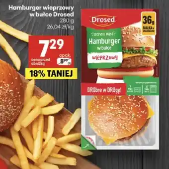 Delikatesy Centrum Hamburger wieprzowy w bułce Drosed oferta