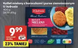 Delikatesy Centrum Kotlet mielony z buraczkami i puree ziemniaczanym U Jędrusia oferta