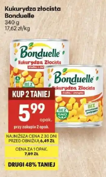 Delikatesy Centrum Kukurydza złocista Bonduelle oferta