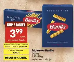 Delikatesy Centrum Makaron Barilla oferta