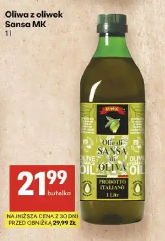 Delikatesy Centrum Oliwa z oliwek Sansa MK oferta