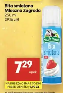 Delikatesy Centrum Bita śmietana Mleczna Zagroda oferta