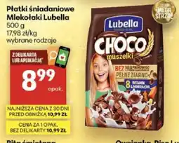 Delikatesy Centrum Płatki śniadaniowe Mlekołaki Lubella oferta