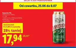 Lidl Piwo Namysłów Pils 6-pak oferta