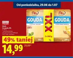 Lidl Ser gouda XXL Pilos 2-pak oferta