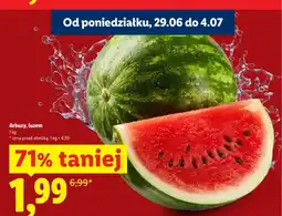 Lidl Arbuz luzem oferta