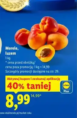 Lidl Morele luzem oferta