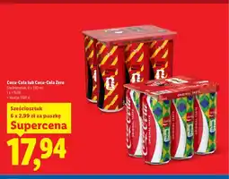 Lidl Napój gazowany Coca-Cola Original Taste 6-pak oferta