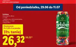 Lidl Piwo Carlsberg 8-pak oferta