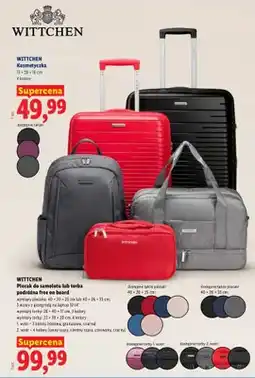 Lidl Plecak do samolotu Wittchen oferta