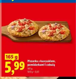 Lidl Pizzerka z kurczakiem, pomidorkami i cebulą oferta