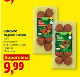 Lidl Wegańskie klopsiki w stylu meksykańskim Vemondo oferta