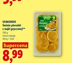 Lidl Świeże pierożki z mąki gryczanej VEMONDO oferta