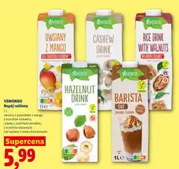 Lidl Napój owsiany z przecierem z mango Vemondo oferta