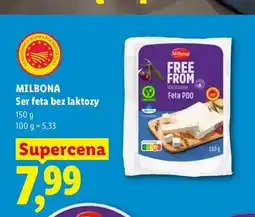 Lidl Ser feta bez laktozy Milbona Free From oferta