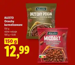 Lidl Migdały w karmelu z miodem i cynamonem Alesto oferta