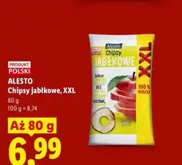 Lidl Chipsy jabłkowe Alesto XXL oferta