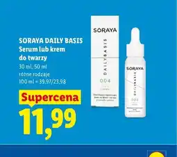 Lidl Serum do twarzy Soraya Daily Basis oferta