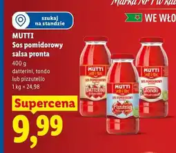Lidl Sos pomidorowy salsa pronta tondo Mutti oferta