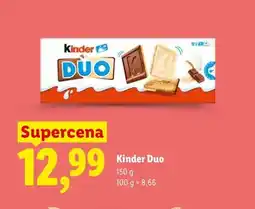 Lidl Ciastka Kinder Duo oferta