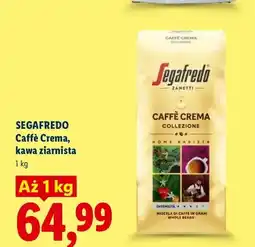 Lidl Kawa ziarnista Segafredo Caffè Crema oferta