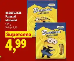 Lidl Paluszki Minionki Beskidzkie oferta