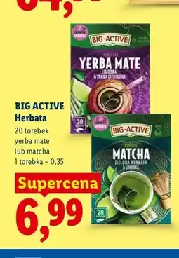 Lidl Herbata Big Active Yerba Mate oferta