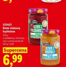 Lidl Dżem słodzony ksylitolem Stovit morelowy oferta