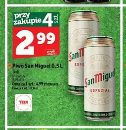 Topaz Piwo San Miguel Especial oferta