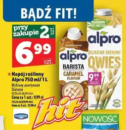 Topaz Napój roślinny Alpro Barista Caramel Flavour oferta