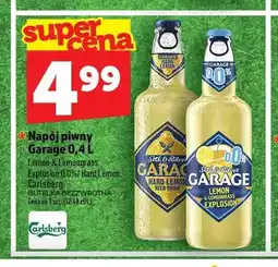 Topaz Napój piwny bezalkoholowy Garage Lemon & Lemongrass Explosion oferta