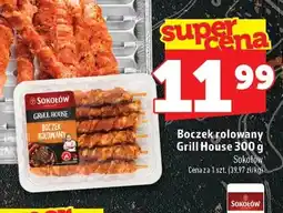 Topaz Boczek rolowany Sokołów Grill House oferta