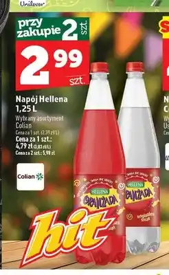 Topaz Napój Oranżada czerwona Hellena oferta