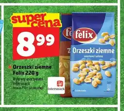 Topaz Orzeszki ziemne Felix smażone i solone oferta