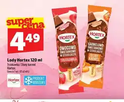 Topaz Lody owocowo-śmietankowe w czekoladzie truskawka Hortex oferta