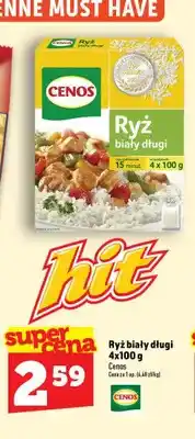 Topaz Ryż biały długi Cenos 4-pak oferta