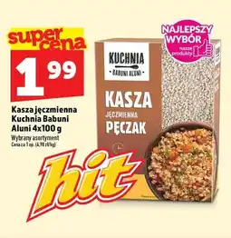 Topaz Kasza jęczmienna pęczak Kuchnia Babuni Aluni 4-pak oferta