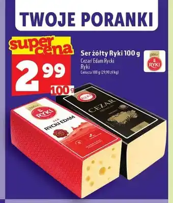 Topaz Ser żółty Cezar Ryki oferta