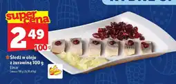 Topaz Śledź w oleju z żurawiną Elmar oferta