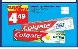 Topaz Pasta do zębów Colgate White Teeth oferta