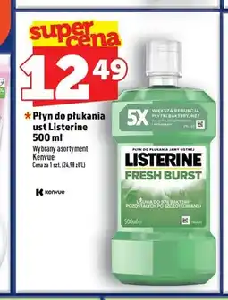 Topaz Płyn do płukania ust Listerine Fresh Burst oferta