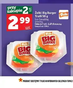 Topaz Żelki Big Burger Trolli oferta