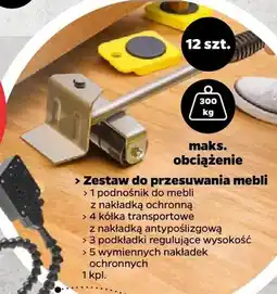 Netto Zestaw do przesuwania mebli Techliner oferta