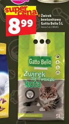 Topaz Żwirek bentonitowy Gatto Bello oferta