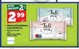 Topaz Chusteczki nawilżane Luba Tuli 97% woda i aloes oferta